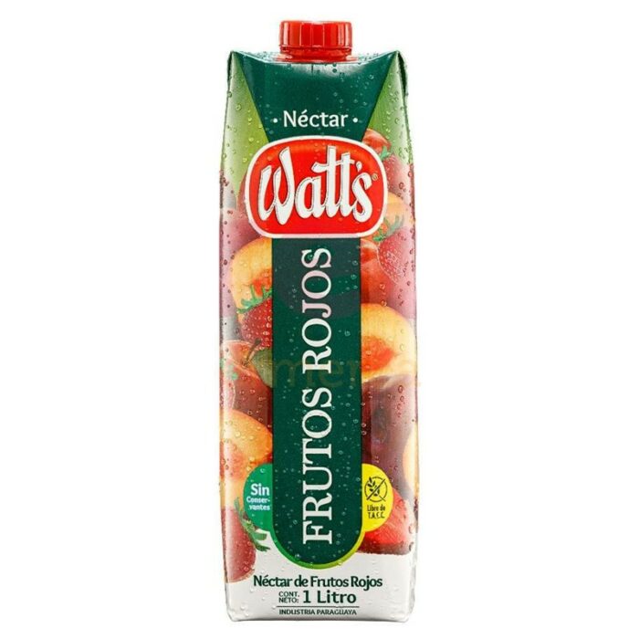 JUGO WATTS FRUTOS ROJOS 200ML