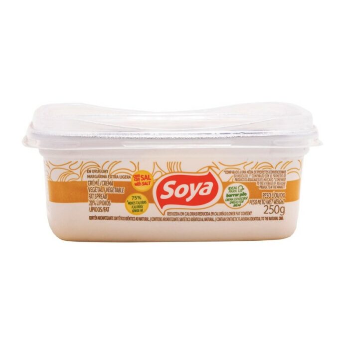 MARGARINA VEGETAL SOYA CON SAL 250GR