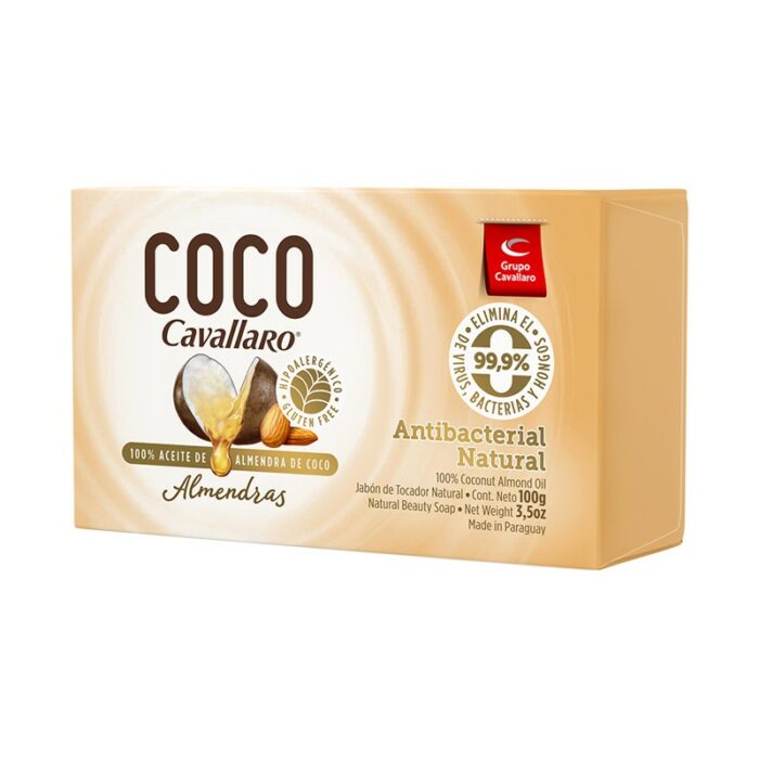 JABON DE COCO CAVALLARO ALMENDRAS 100GR