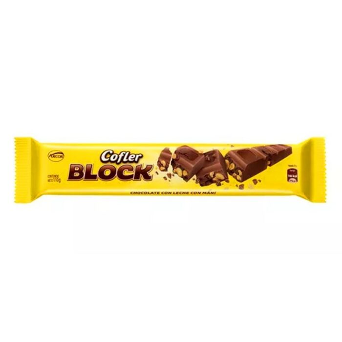 CHOCOLATE ARCOR COFLER BLOCK 110GR
