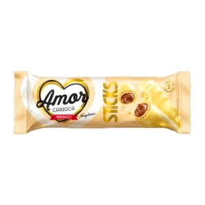 CHOCOLATE BIB'S STICK AMOR BLANCO 32GR