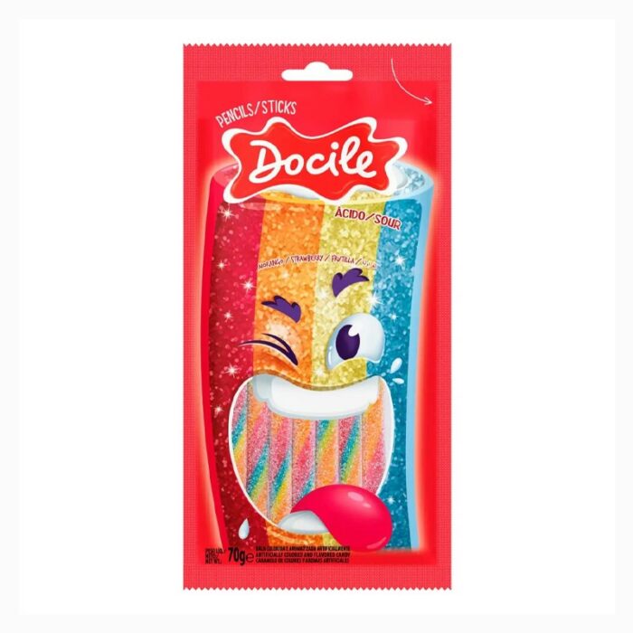 CANUDOS DOCILE COLORIDOS ACIDO 70GR