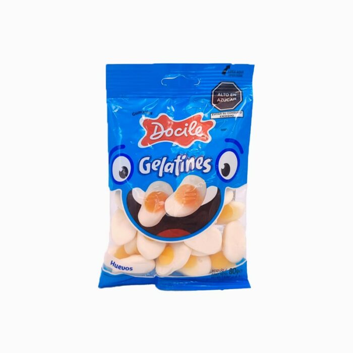 GOMITAS HUEVOS DOCILE 80GR