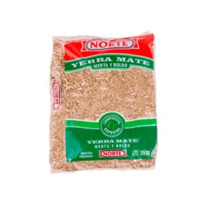 YERBA MATE NORTE MENTA Y BOLDO 250GR
