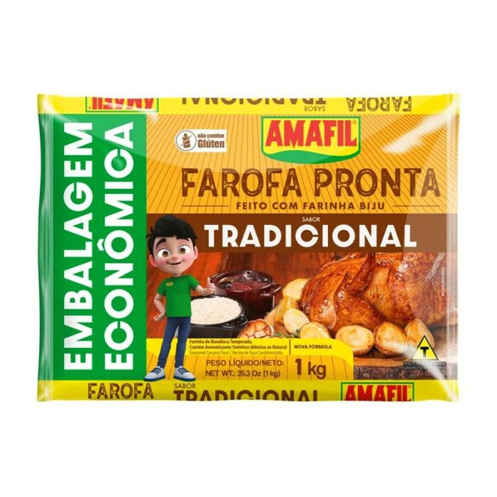 FAROFA TRADICIONAL AMAFIL 1KG