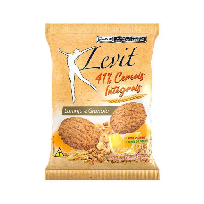 GALLETITA LEVIT INTEGRAL NARANJA Y GRANOLA 150GR