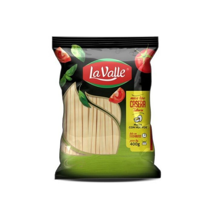FIDEO LA VALLE CON HUEVOS N3 400GR