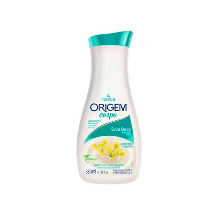 CREMA HIDRATANTE CORPORAL ORIGEM LECHE Y AVENA 380ML