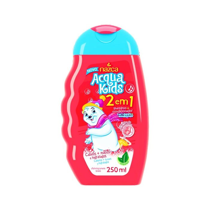 SHAMPOO ACQUA KIDS 2EN1 ALGODON DULCE 250ML