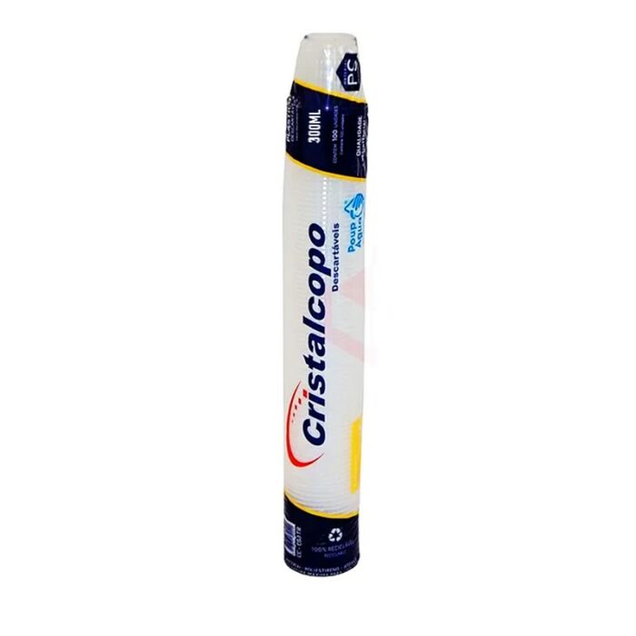 VASO DESCARTABLE CRISTALCOPO 300ML