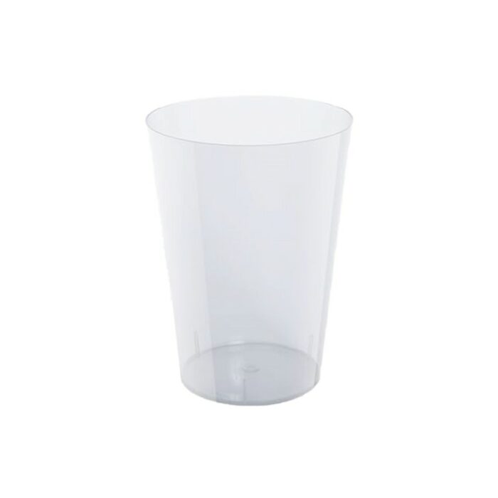 VASO ACRILICO BLANCO CROPAC 10UND 200ML