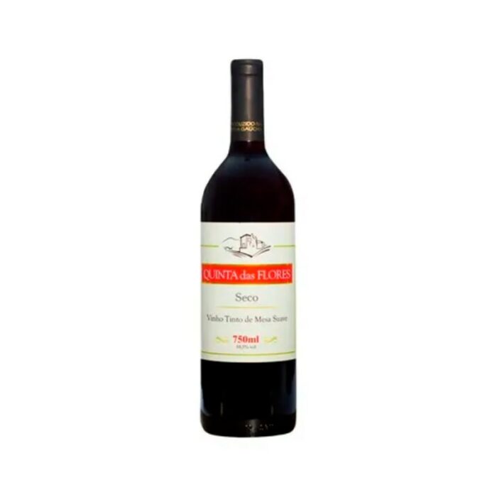 VINO TINTO QUINTA DAS FLORES SECO 750ML