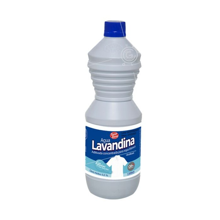 LAVANDINA CONCENTRADA PARA ROPAS BLANCAS BASE BASE 500ML