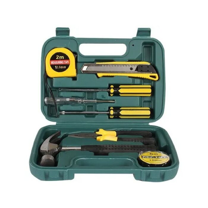 KIT HERRAMIENTAS 9 PIEZAS TOOLS SET KS