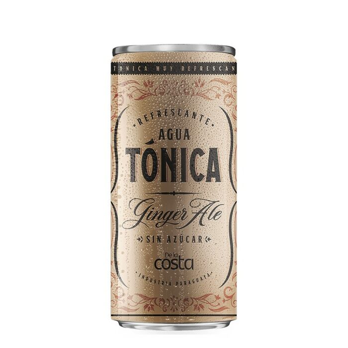 AGUA TONICA DE LA COSTA GINGER ALE LATA 269ML