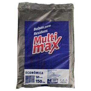 BOLSAS PARA RESIDUOS MULTIMAX 150LTS