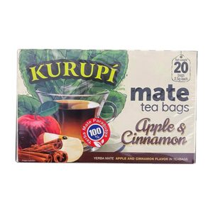 TÉ YERBA MATE KURUPI MANZANA Y CANELA 50GR