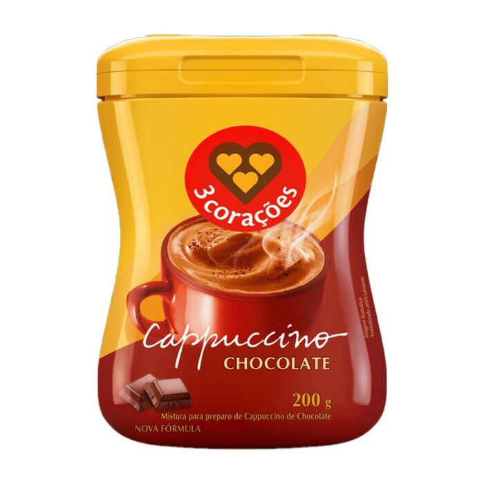 CAPPUCCINO 3 CORAZONES CHOCOLATE 200GR