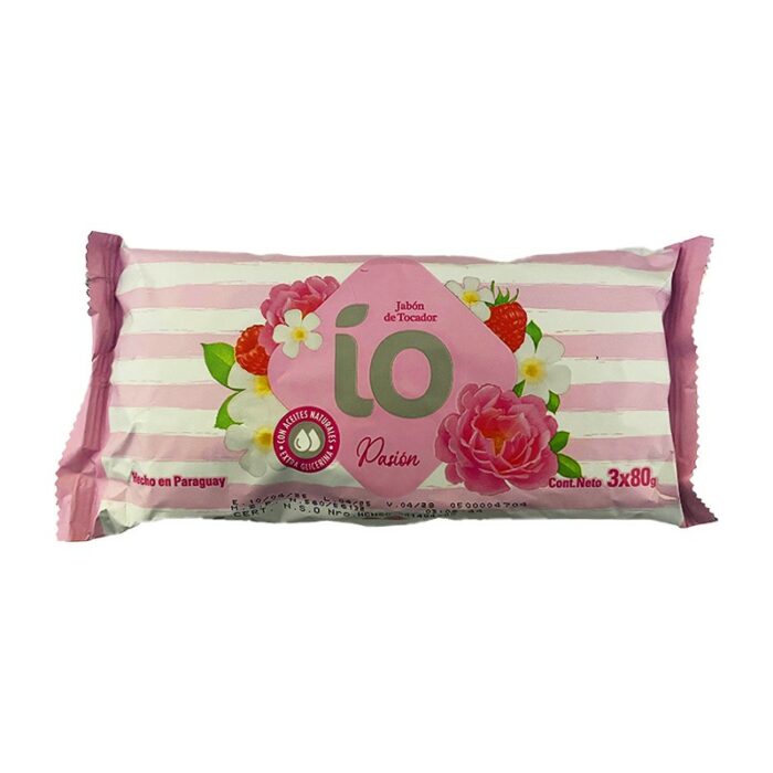 JABON DE OLOR TOC IO PASIÓN 3UNDX80GR