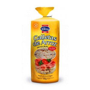 GALLETAS DE ARROZ LAS ACACIAS INTEGRAL 130GR