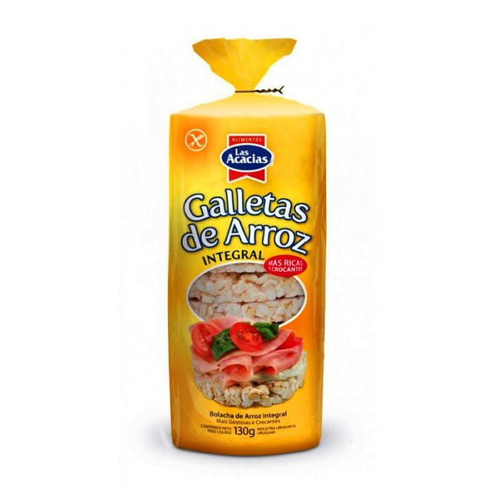 GALLETAS DE ARROZ LAS ACACIAS INTEGRAL 130GR