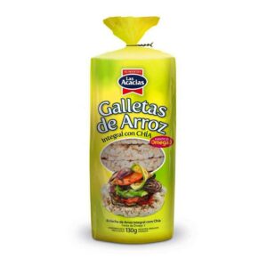 GALLETAS DE ARROZ LAS ACACIAS INTEGRAL CON CHIA 130GR