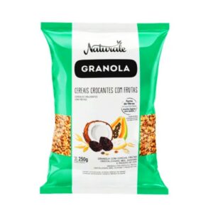 GRANOLA NATURALE CEREALES CROCANTES CON FRUTAS 250GR