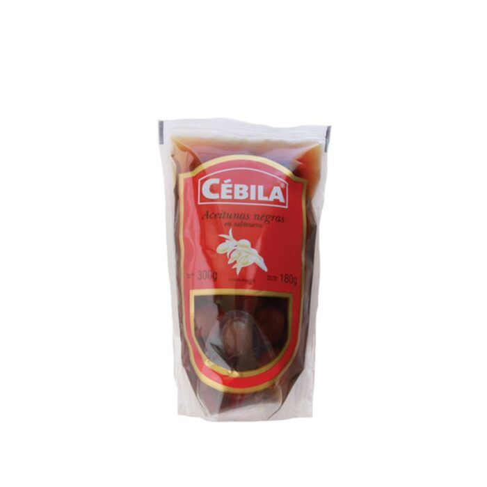 ACEITUNAS NEGRAS CEBILA 180GR