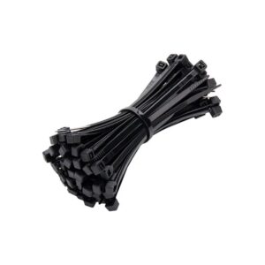 ABRAZADERA PLASTICA LUXEP NEGRO 150UND