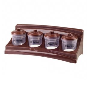 JUEGO CONDIMENTERO 4 PCS GIPLAS