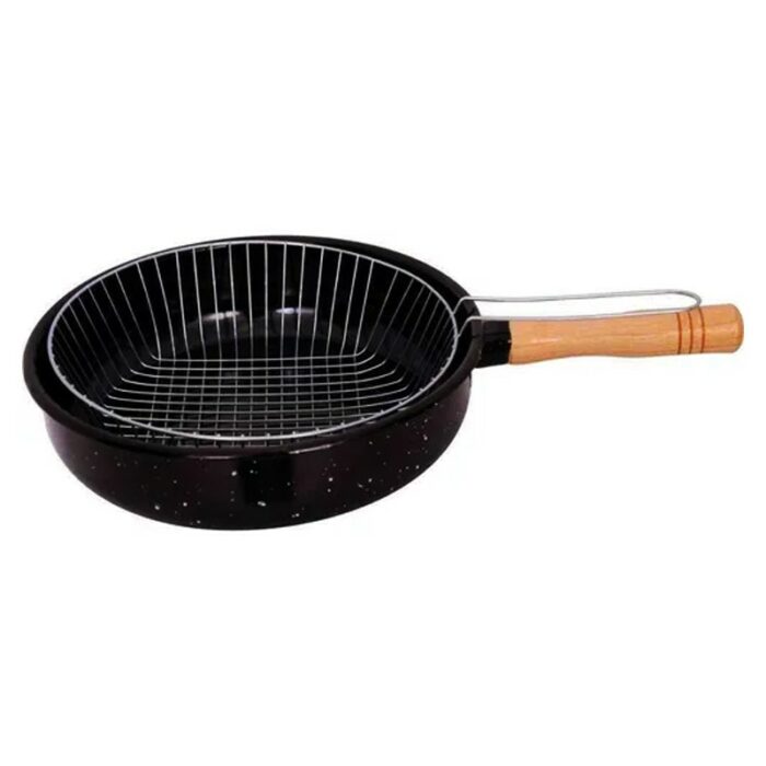 SARTEN ESMALTADA CON COLADOR MADEFERINOX 2.46LT