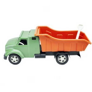JUGUETE PLASTICO CAMION TUMBA SAN JORGE