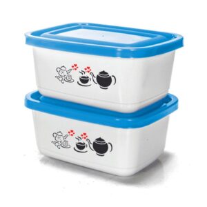 JUEGO BOL RECTANGULAR 1300ML ERCAPLAST