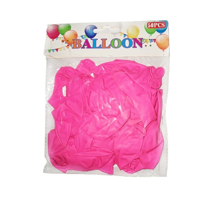 GLOBO 10 ROSA C/50