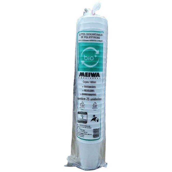 VASO TERMICO 180ML 25 UND