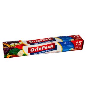 PAPEL FILME PVC ORLEPLAST 28CMX15MT