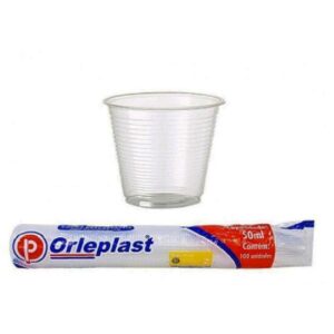 VASO DESC. ORLEPLAST PS 50ML 100UND