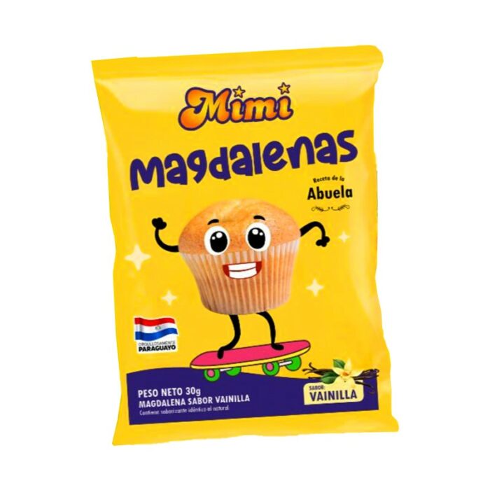 BUDIN MAGDALENAS VAINILLA 30GR