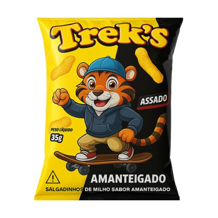 SALGADO TREKS AMANTECADO ASADO 35GR