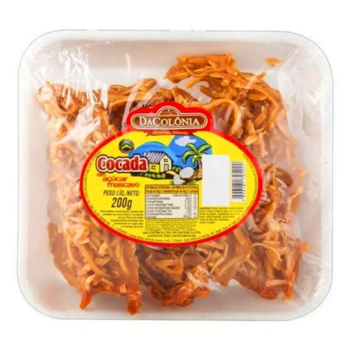 COCADA C/ AZUCAR MASCAVO 200GR