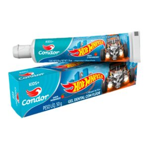 PASTA DENTAL INFANTIL CONDOR HOTWEELS 50GR