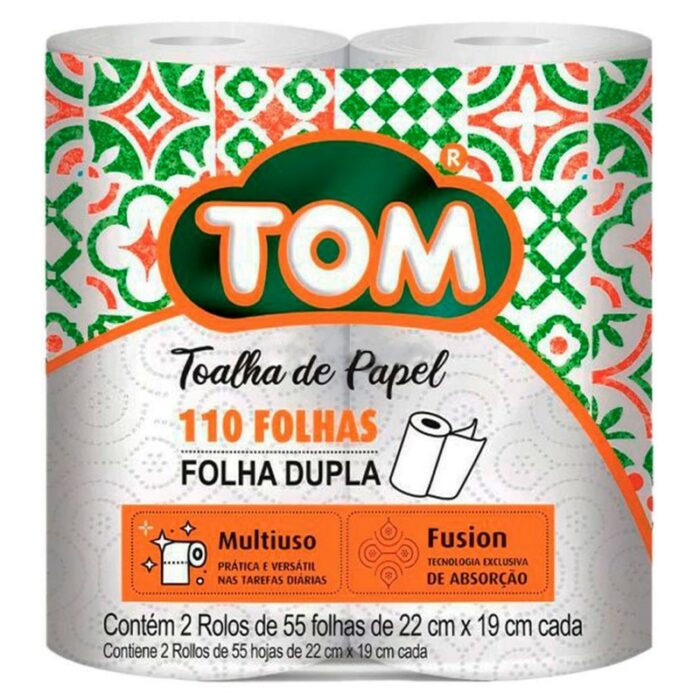 PAPEL TOLLA TOM 2 ROLOS X 50 HOJAS