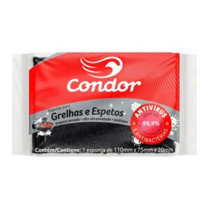 ESPONJA P/ LIMPIAR GRELLA CONDOR 110MMX75MM
