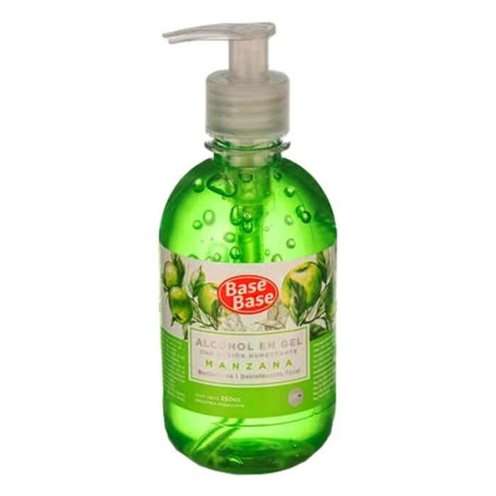 ALCOHOL EN GEL MANZANA BASE 350ML