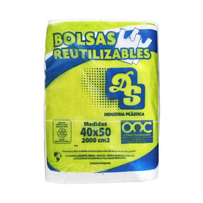 BOLSA REUTILIZABLE DS 40X50