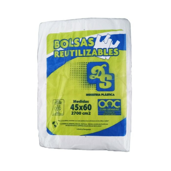 BOLSA REUTILIZABLE DS 45X60