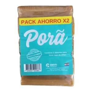 JABON EN BARRA PORA PACK C/ 2UNID X 260GR