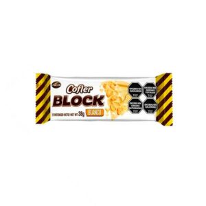 CHOCOLATE COFLER BLOCK BLANCO ARCOR 38GR