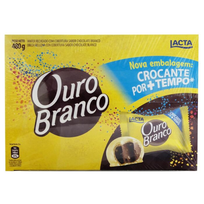 BOMBOM ORO BLANCO LACTA 480GR