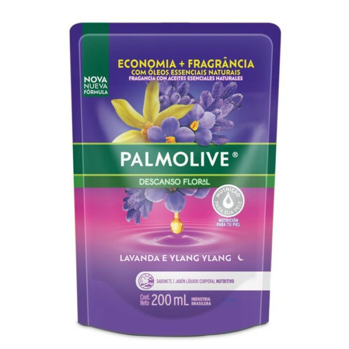 JABON EN LIQUIDO PALMOLIVE LAVANDA E YLANG 200ML